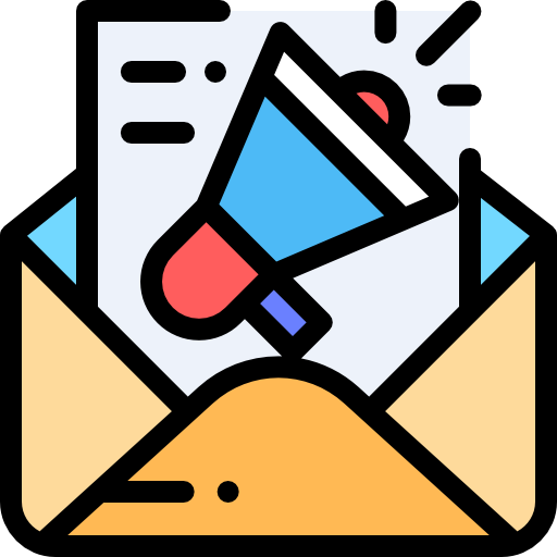 Icon for email marketing