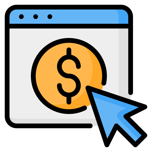 Pey Per Click Icon Google ads